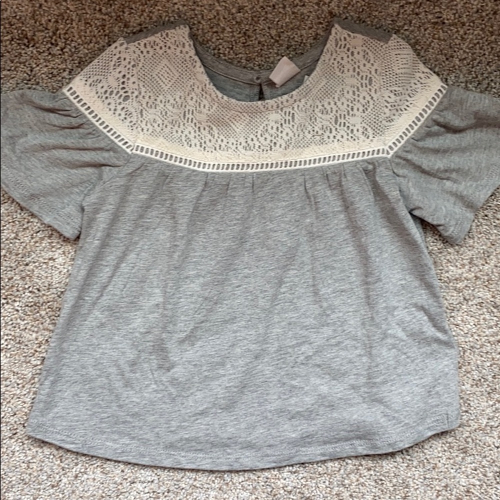 Gap toddler girl crochet top, size 3T, NWT